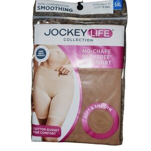 Jockey Life NWT No-Chafe Seamfree Non-Compression Smoothing Slipshort 818 819